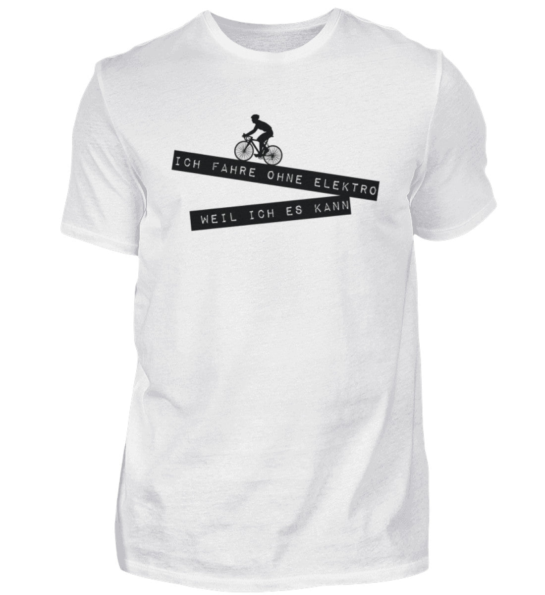 ICH FAHRE OHNE ELEKTRO - Unisex Premium Organic Shirt