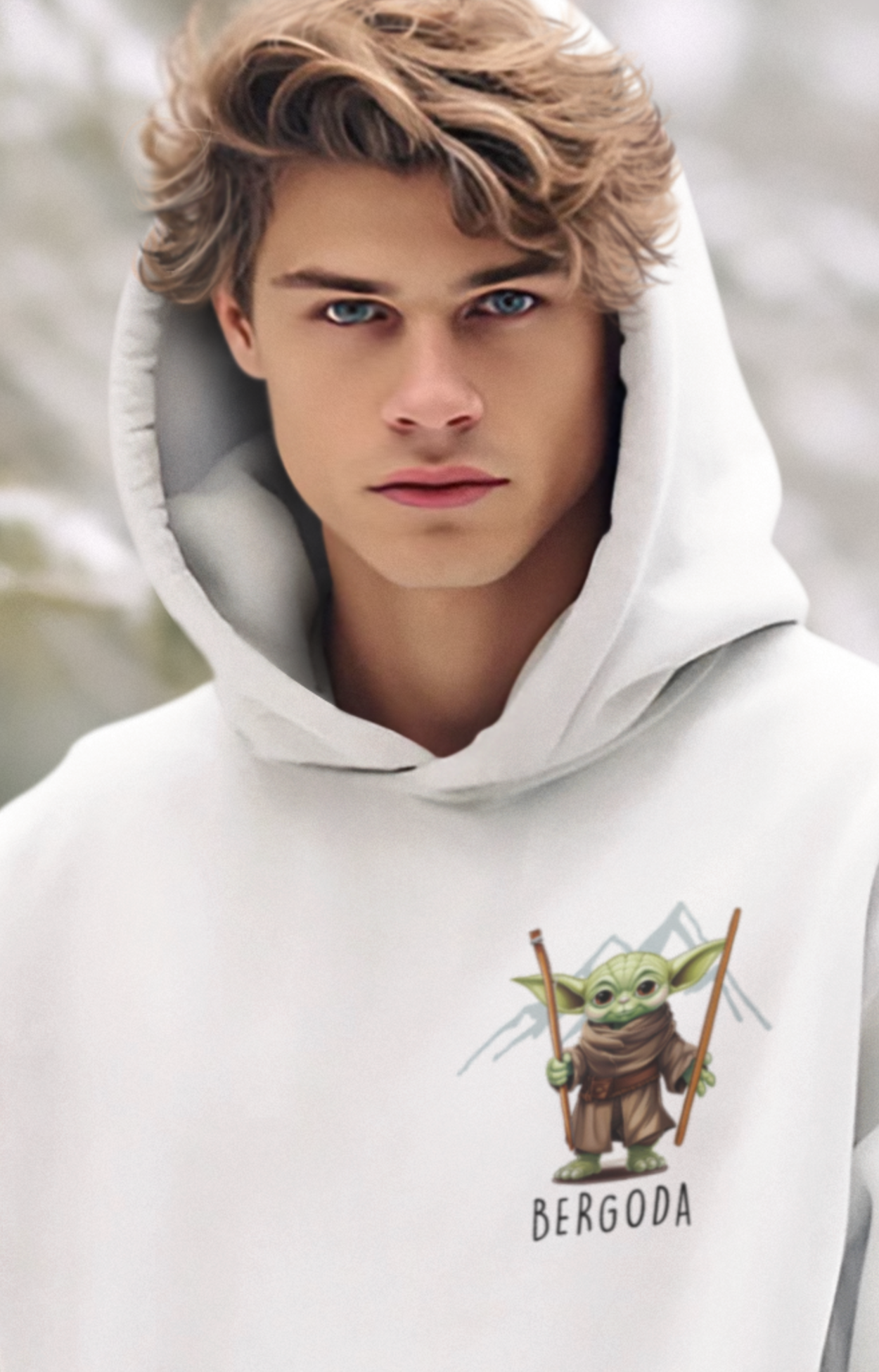 BERGODA - Hoodie Unisex Brust