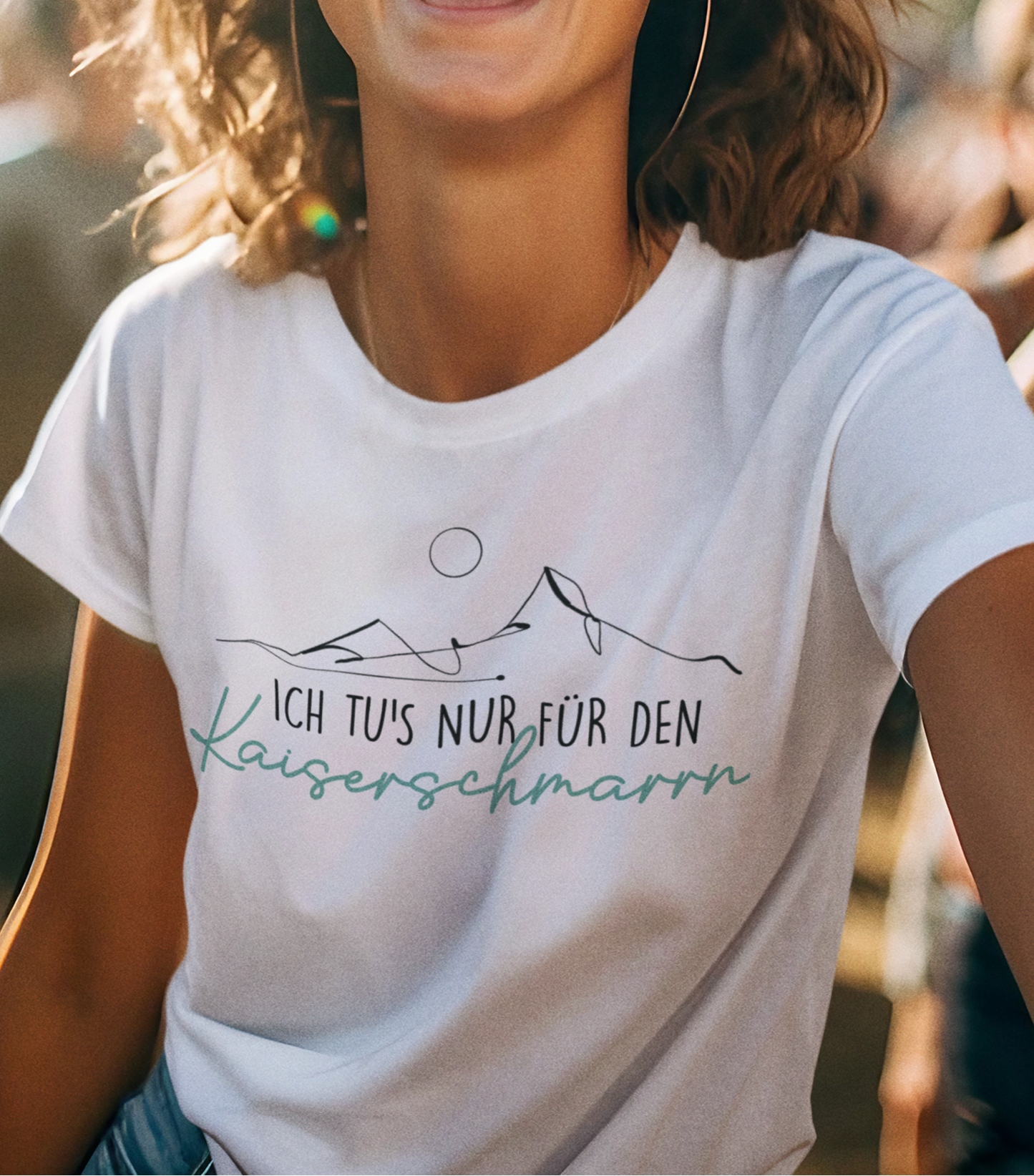 ICH TU'S NUR FÜR DEN Kaiserschmarrn - Unisex Premium Organic Shirt