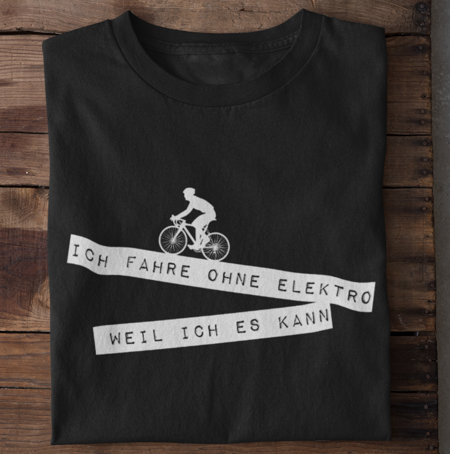 ICH FAHRE OHNE ELEKTRO - Unisex Premium Organic Shirt