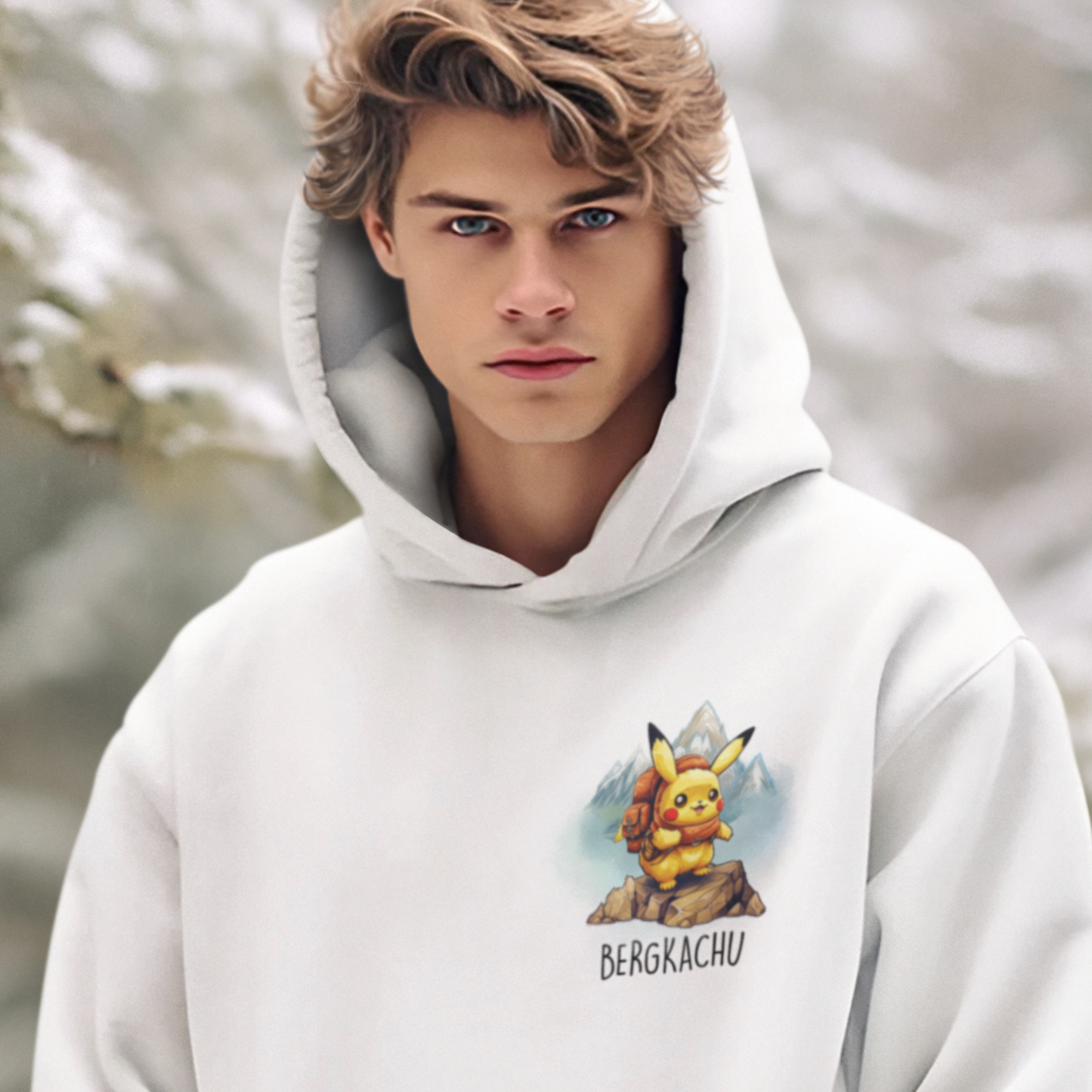 BERGKACHU - Hoodie Unisex Brust