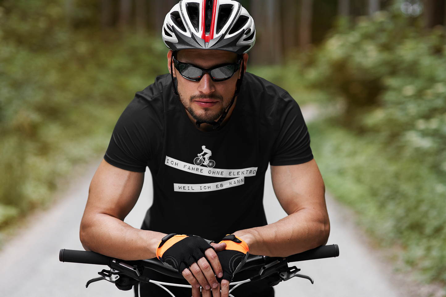 ICH FAHRE OHNE ELEKTRO - Unisex Premium Organic Shirt