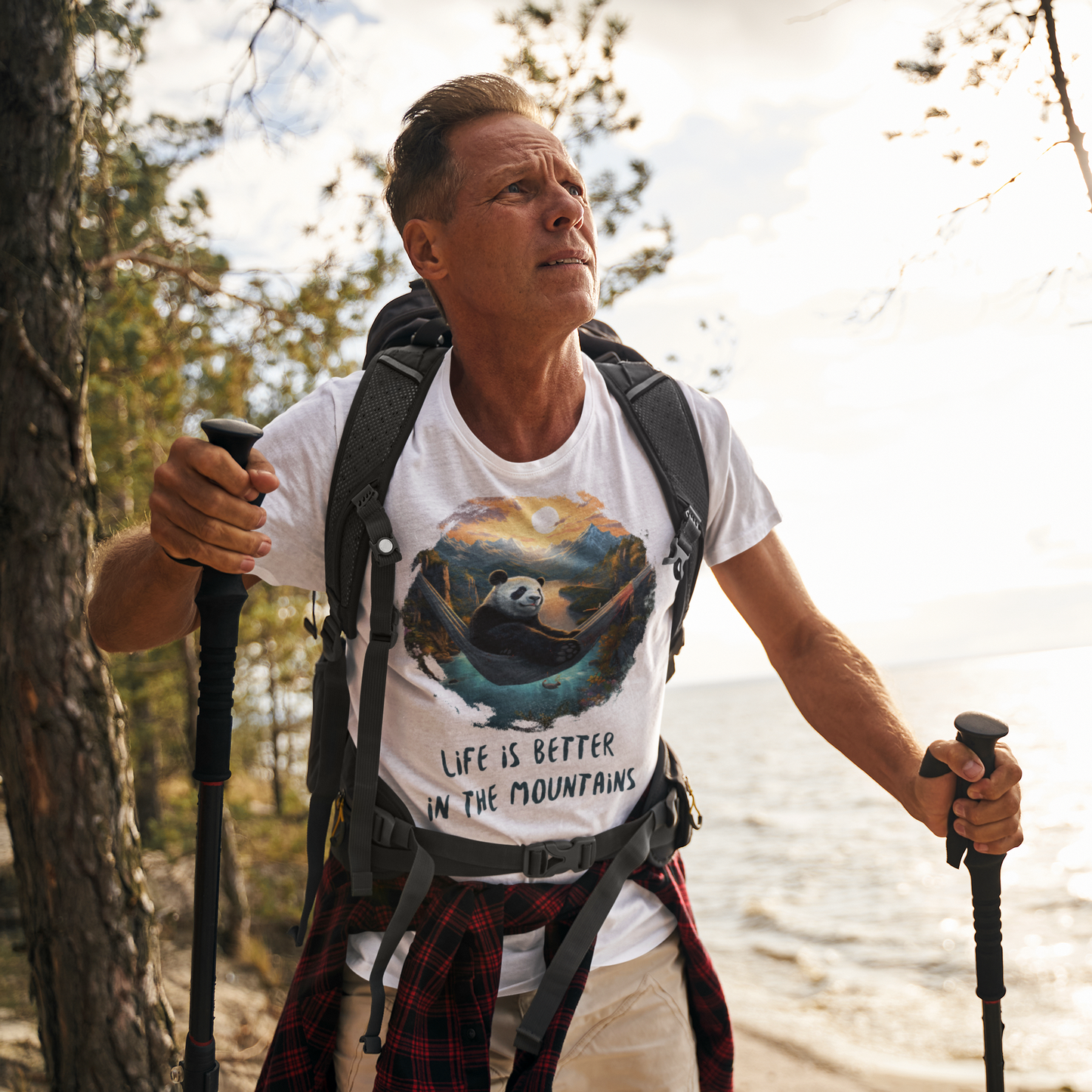 LIFE IS BETTER IN THE MOUNTAINS - Unisex Premium Organic Shirt