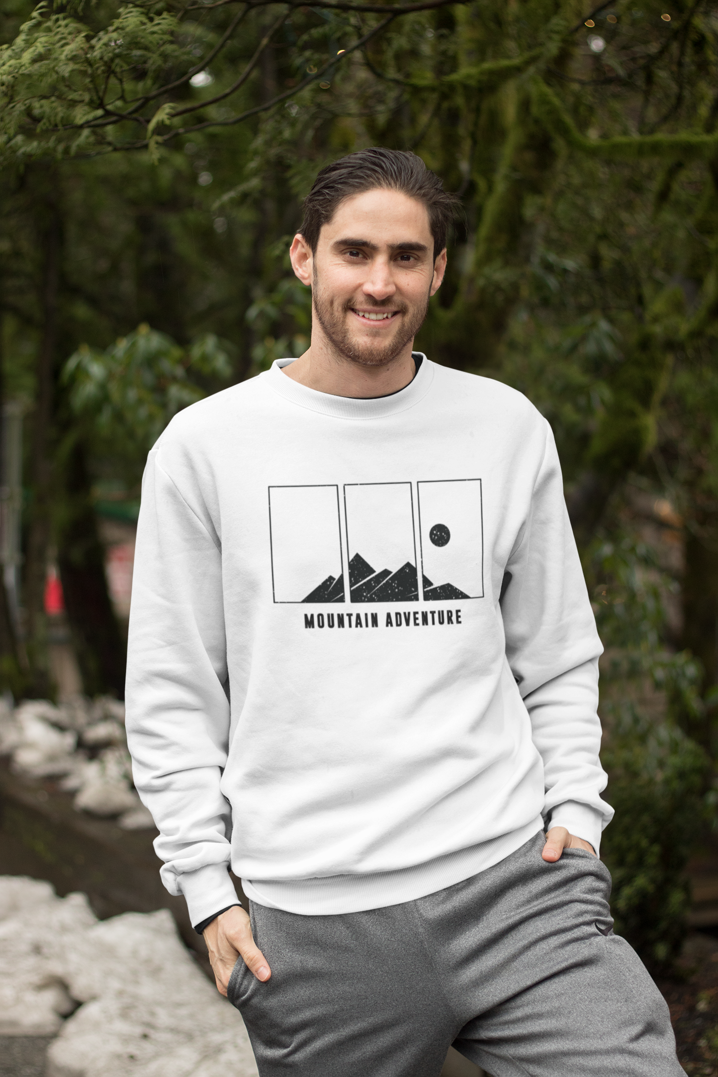 MOUNTAIN ADVENTURE - Unisex Pullover